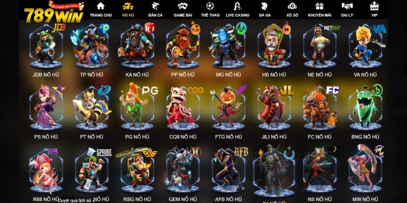 nổ hũ đổi thưởng Nghiên cứu các sảnh game slot nâng cao cơ hội chiến thắng